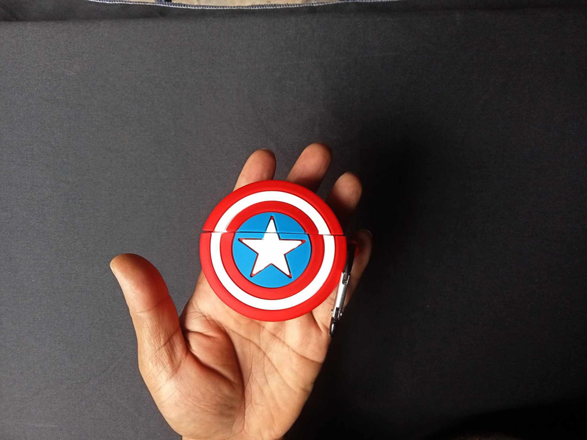 Captain America Shield Airbuds Cover